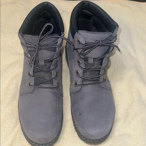 Timberland Men's Gray Lace-Up Boots